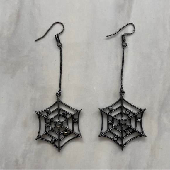Dark Silver Web Jewels Dark Silver Web Jewels